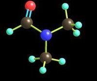 N,N-二甲基甲醯胺 三維模型