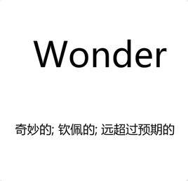 wonder[wonder]