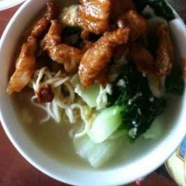 白菜芯滷肉上湯麵 白菜芯滷肉上湯麵