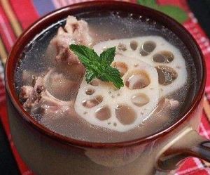 蓮藕增顏湯 蓮藕增顏湯