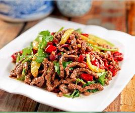 野山椒香菜牛肉絲 野山椒香菜牛肉絲