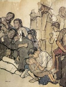 《流民圖》（局部）