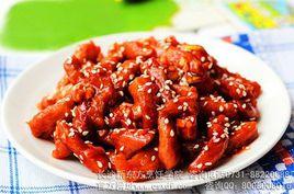 炒糖醋肉 炒糖醋肉