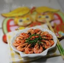 拌飯醬蒸鮮蝦冬粉