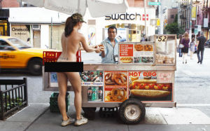 埃里卡&middot;西蒙(Erica Simone)的作品“裸體都市”。