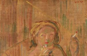 抽菸的模特兒 抽菸的模特兒