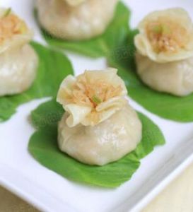 芹菜糯米燒麥 芹菜糯米燒麥