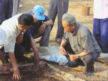 賈湖遺址發掘現場