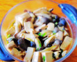 平菇燒豆腐 平菇燒豆腐