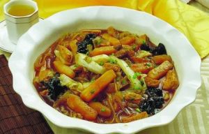 菜心羊肉燴豆腐 菜心羊肉燴豆腐