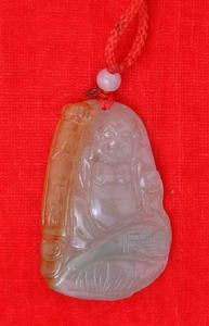 彌勒佛翡翠玉佩