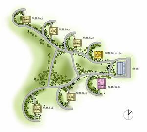 五台山海螺城閉關中心平面圖