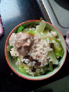 排骨湯燙飯 排骨湯燙飯