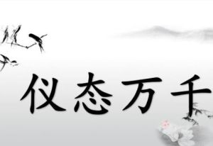 儀態萬千 儀態萬千