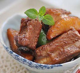 蘋果排骨 蘋果排骨