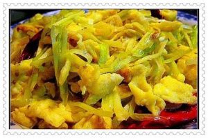 韭黃豆泡 韭黃豆泡