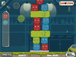 毛毛方塊疊羅漢