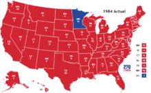1984年大選的壓倒性勝利