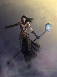 元素女法師 元素女法師