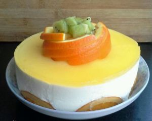 香橙優酪乳慕斯蛋糕 香橙優酪乳慕斯蛋糕