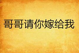 哥哥請你嫁給我 哥哥請你嫁給我