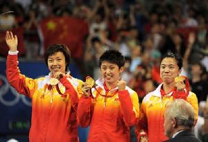 奧運會桌球女子團體