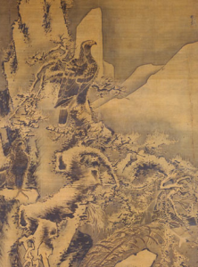 唐人畫雪景軸 唐人畫雪景軸