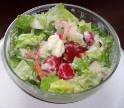 北極甜蝦蔬果沙拉