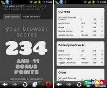 Opera Mobile 11 HTML5測試