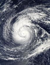 超強颱風范斯高 衛星雲圖