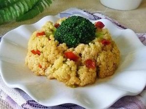 剁椒菜花 剁椒菜花