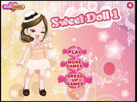 甜娃娃化妝打扮 甜娃娃化妝打扮