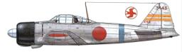 日本海軍第12航空隊零式11型塗裝