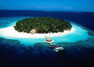 傲來國小島遠景