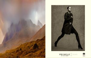 Pringle of Scotland 200周年廣告大片