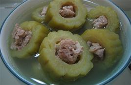 苦瓜蔥根薑湯 苦瓜蔥根薑湯