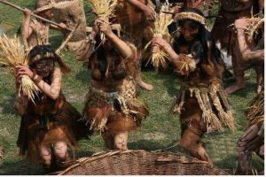 充滿野趣的彝族十二獸神舞