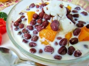 紅豆芒果沙冰 紅豆芒果沙冰