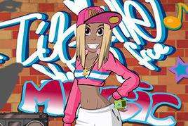 街舞女孩的裝扮 街舞女孩的裝扮