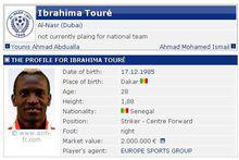 圖雷[塞內加爾足球運動員伊布拉西馬·圖雷]