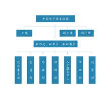 中國電子商務聯盟組織架構圖
