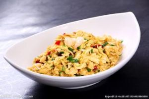 剁椒蝦仁炒蛋 剁椒蝦仁炒蛋