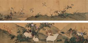 御臨黃筌花鳥卷 御臨黃筌花鳥卷