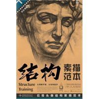 石膏頭像結構素描範本 石膏頭像結構素描範本