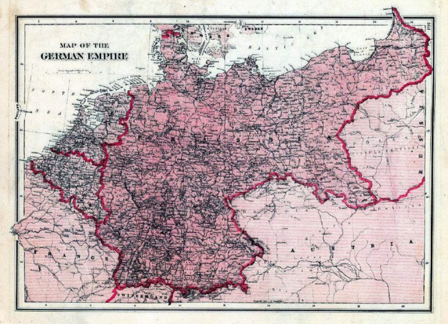 1876年德意志帝國疆域