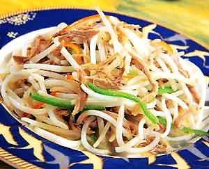 鴨絲掐菜 鴨絲掐菜