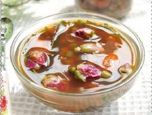 玫瑰杏仁綠豆湯 玫瑰杏仁綠豆湯