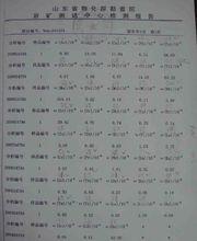 泗濱砭石產品檢測報告
