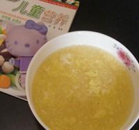 蛋花竹根薯粉糖水