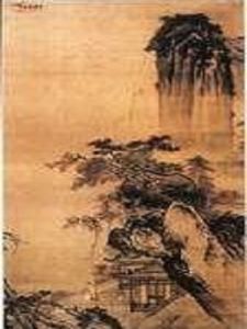 月下吹蕭圖 月下吹蕭圖